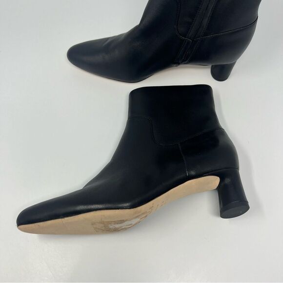 Vince Fitz 41MM Leather Booties - Picture 5 of 10